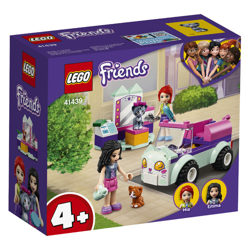 фото Конструктор lego friends передвижной груминг-салон для кошек, 41439