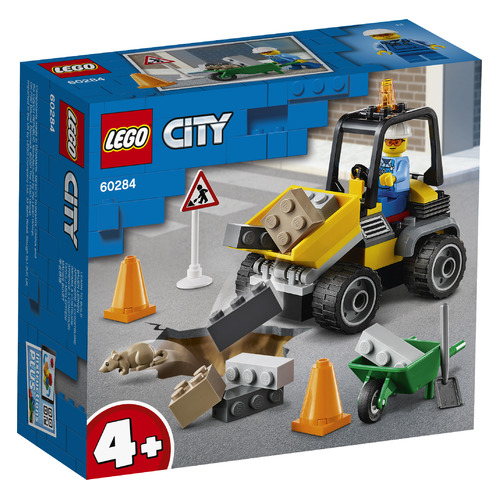 фото Конструктор lego city great vehicles автомобиль для дорожных работ, 60284