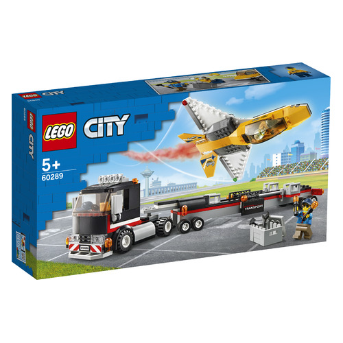 фото Конструктор lego city great vehicles транспортировка самолета на авиашоу, 60289
