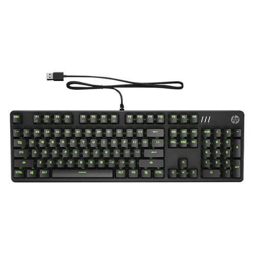 

Клавиатура HP Pavilion Gaming 550, USB, без русского алфавита, черный [9ly71aa], Pavilion Gaming 550