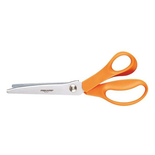 фото Ножницы fiskars 1005130 1005130 classic универсальные, 230мм, ручки пластиковые, нержавеющая сталь, серебристый