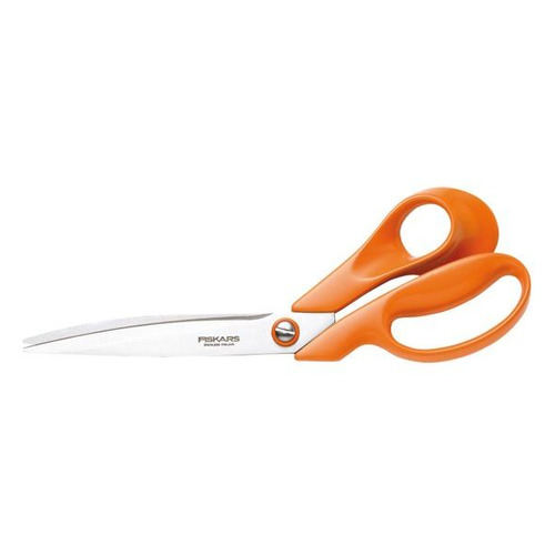 фото Ножницы fiskars 1005145 1005145 classic универсальные, 270мм, ручки пластиковые, нержавеющая сталь, серебристый