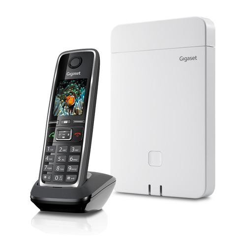 фото Базовая станция gigaset n670 ip pro + c530h pro s30852-h2734-s301 комплект с трубкой