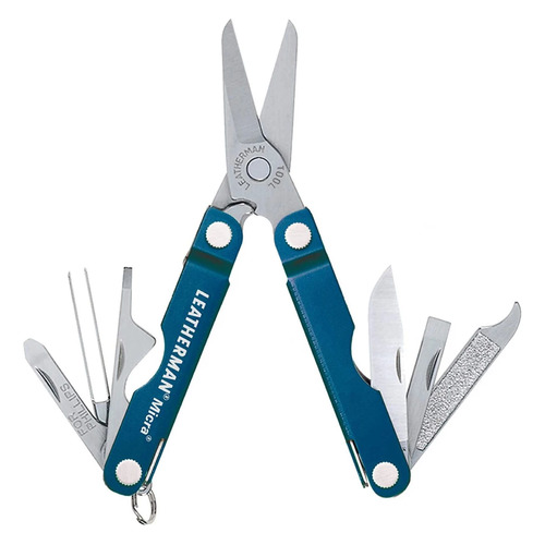 фото Мультитул leatherman micra, 10 функций, голубой [64340181n]