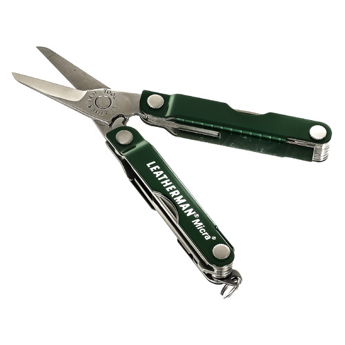 

Мультитул Leatherman Micra, 10 функций, зеленый [64350181n], Micra