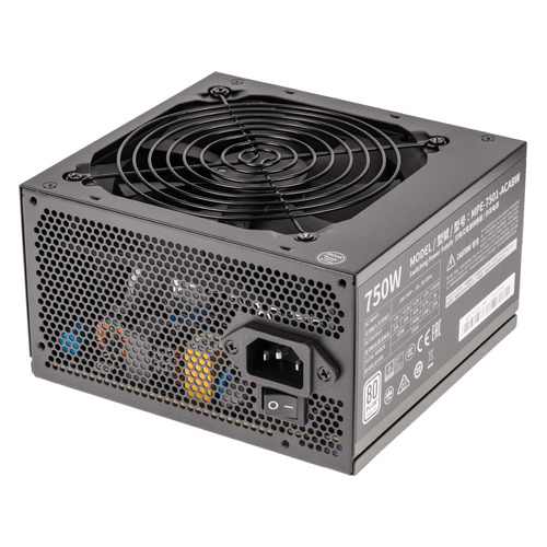 фото Блок питания cooler master mwe white v2 750w, 750вт, 120мм, черный, retail [mpe-7501-acabw-eu]