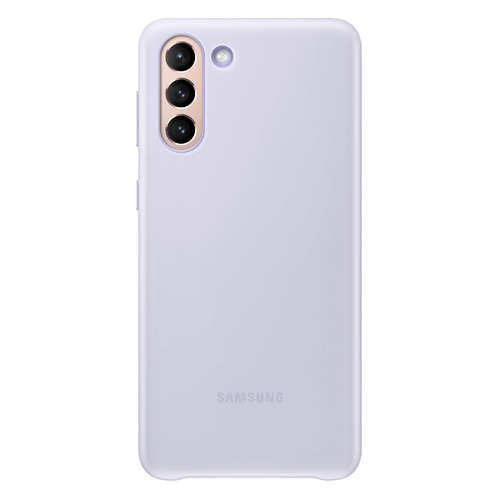 фото Чехол (клип-кейс) samsung smart led cover, для samsung galaxy s21+, фиолетовый [ef-kg996cvegru]