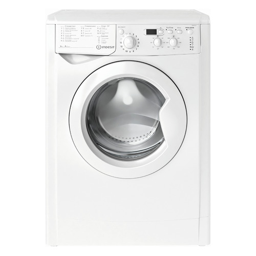 фото Стиральная машина indesit iwsd 6105 (cis).l, фронтальная, 6кг, 1000об/мин