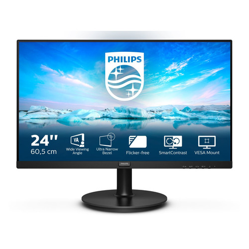 фото Монитор philips 241v8l(00/01) 23.8", черный [241v8l/00]