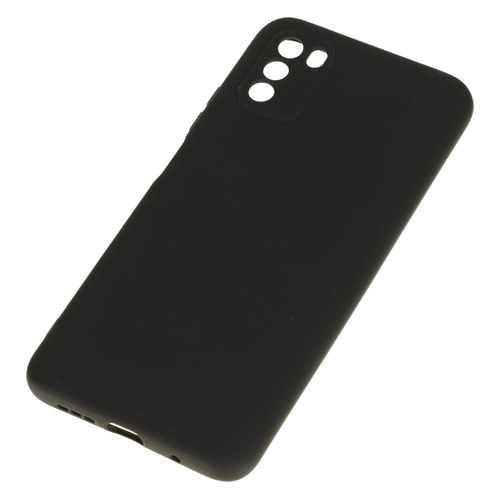 фото Чехол (клип-кейс) df pooriginal-03, для xiaomi poco m3, черный [df pooriginal-03 (black)]