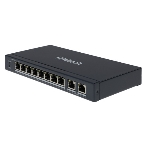 

Коммутатор HiWatch DS-S1008P 8x100Mb 2G 8PoE+ 60W неуправляемый, DS-S1008P