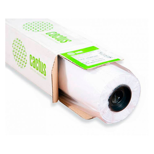 

Калька Cactus CS-LFPTR52-841175, A0, 841мм х 175м, 52г/м2, универсальная, CS-LFPTR52-841175