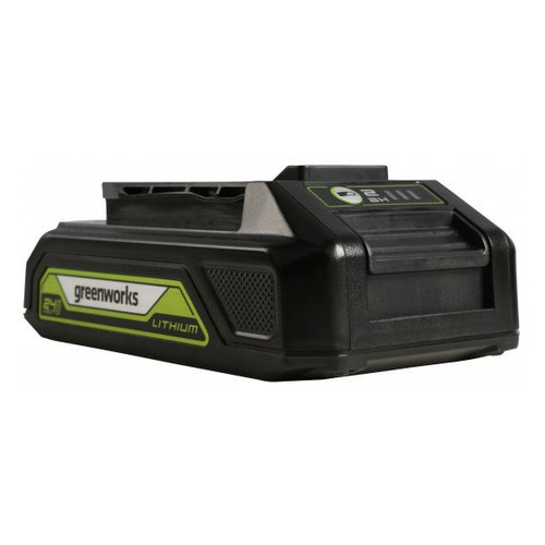 

Батарея аккумуляторная GREENWORKS G24USB2, 24В, 2Ач, Li-Ion [2939207], G24USB2