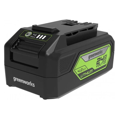 

Батарея аккумуляторная GREENWORKS G24USB4, 24В, 4Ач, Li-Ion [2939307], G24USB4