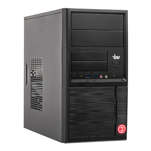 фото Компьютер iru office 312, intel pentium g6400, ddr4 8гб, 240гб(ssd), intel uhd graphics 610, windows 10 pro, черный [1468911]