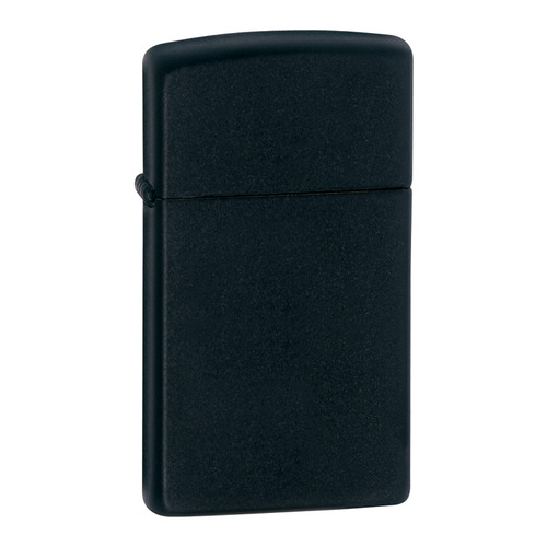 

Зажигалка Zippo Slim 1618 латунь/сталь черный матовый, 1618