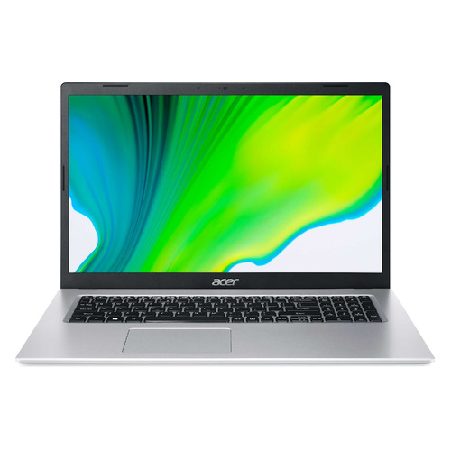 фото Ноутбук acer aspire 5 a517-52-72jn, 17.3", ips, intel core i7 1165g7 2.8ггц, 8гб, 256гб ssd, intel iris xe graphics , windows 10 professional, nx.a5ber.001, серебристый