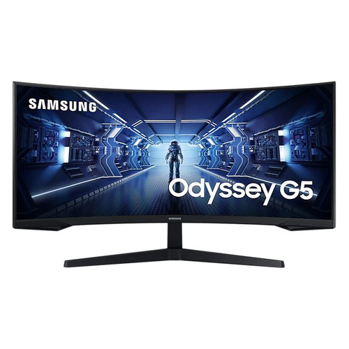 фото Монитор samsung c34g55twwi 34", черный [lc34g55twwixci]