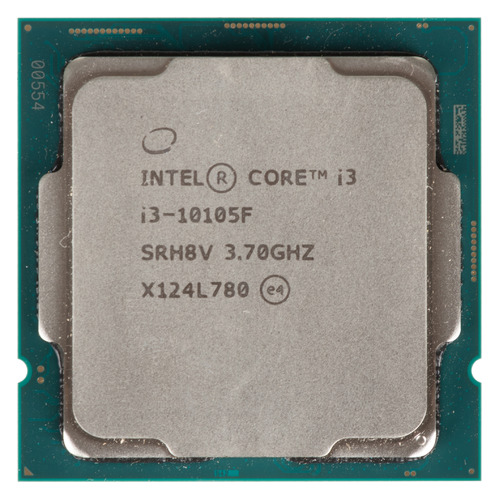 

Процессор Intel Core i3 10105F, LGA 1200, OEM [cm8070104291323s rh8v], 10105F