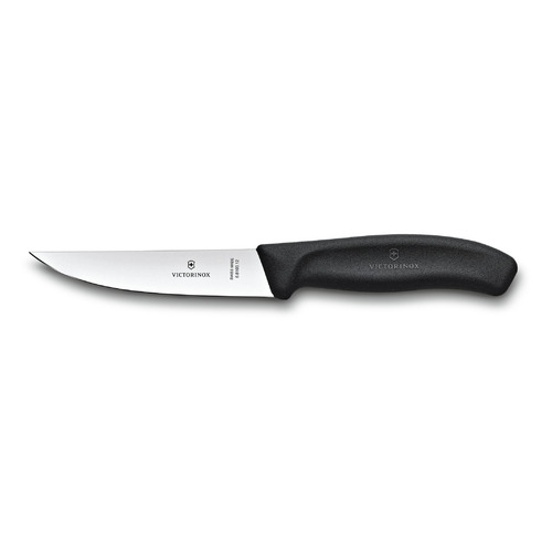 фото Нож кухонный victorinox swiss classic (6.8103.12b) стальной разделочный лезв.120мм прямая заточка че