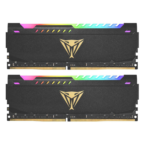 фото Модуль памяти patriot viper steel rgb pvsr416g360c0k ddr4 - 2x 8гб 3600, dimm, ret