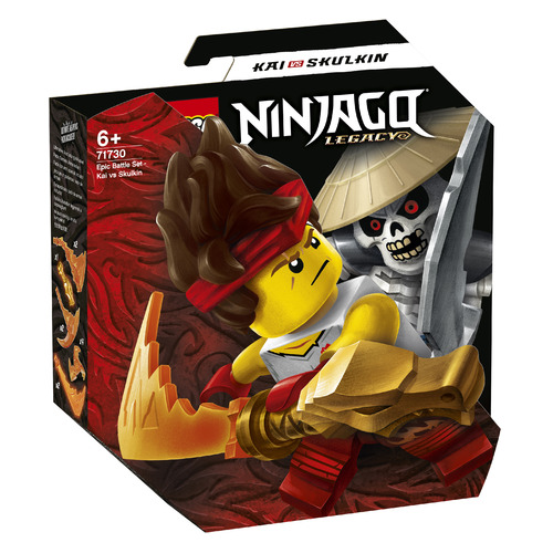 фото Конструктор lego ninjago легендарные битвы: кай против армии скелетов, 71730