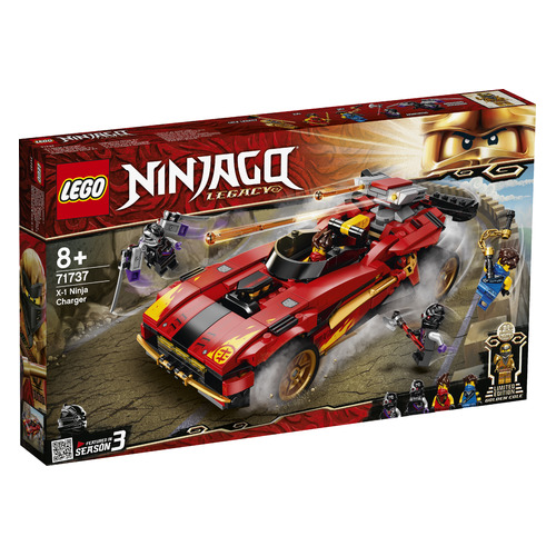 фото Конструктор lego ninjago ниндзя-перехватчик х-1, 71737