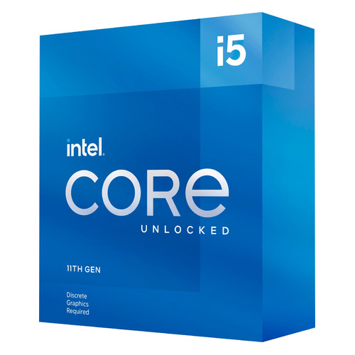 

Процессор Intel Core i5 11600KF, LGA 1200, BOX (без кулера) [bx8070811600kf s rknv], 11600KF