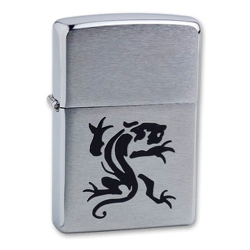 

Зажигалка Zippo Panther 200 Panther латунь/сталь серебристый матовый, 200 Panther