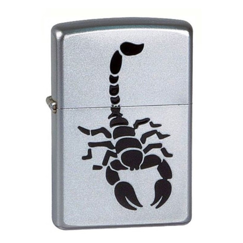 

Зажигалка Zippo Scorpion 205 Scorpion латунь/сталь серебристый матовый, 205 Scorpion