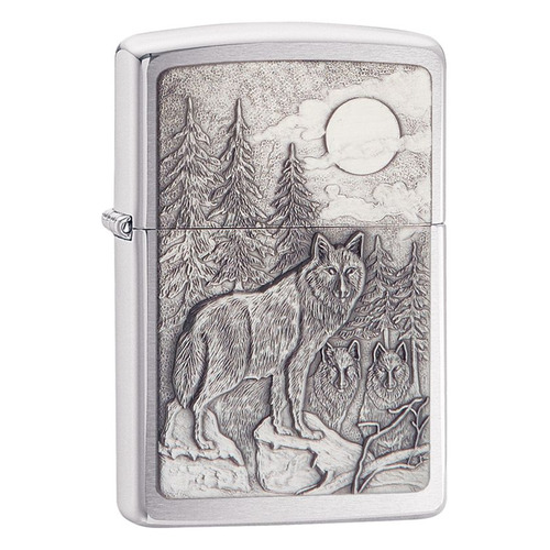 

Зажигалка Zippo Classic 20855 латунь/сталь серебристый матовый, 20855