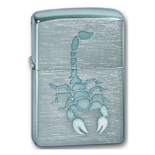 

Зажигалка Zippo Scorpion 200 Scorpion латунь/сталь серебристый, 200 Scorpion