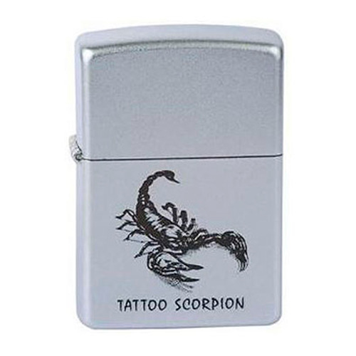 

Зажигалка Zippo Tattoo Scorpion 205 Tattoo Scorpion латунь/сталь серебристый, 205 Tattoo Scorpion