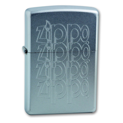 

Зажигалка Zippo Zippo Logo 205 Zippo Logo латунь серебристый, 205 Zippo Logo