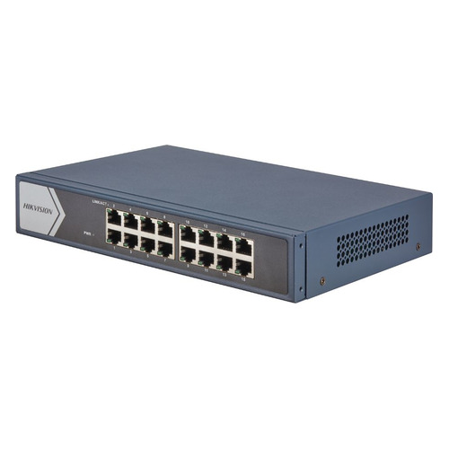 

Коммутатор Hikvision DS-3E0516-E(B) 16G неуправляемый, DS-3E0516-E(B)
