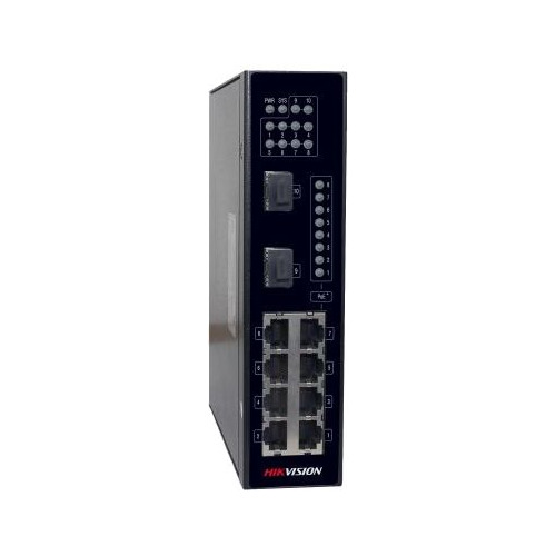 

Коммутатор Hikvision DS-3T0310P 8x100Mb 2SFP 8PoE+ 240W неуправляемый, DS-3T0310P