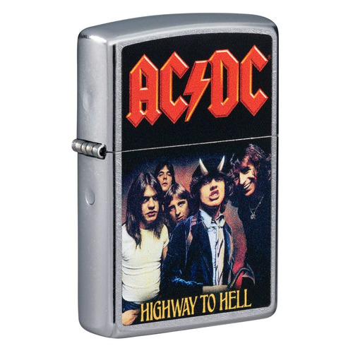 

Зажигалка Zippo AC/DC 49235 латунь/сталь серебристый матовый, 49235