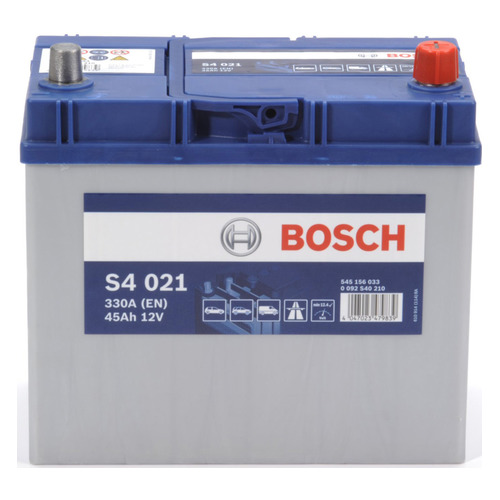 фото Аккумулятор автомобильный bosch s4 silver 45ач 330a [0092s40210]