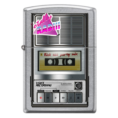 

Зажигалка Zippo Магнитофон 207_recorder латунь/сталь серебристый, 207_recorder