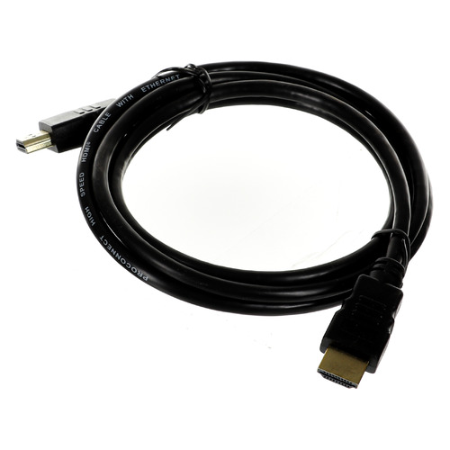 фото Кабель аудио-видео proconnect 17-6203-8, hdmi (m) - hdmi (m) , ver 1.4b, 1.5м, gold черный noname