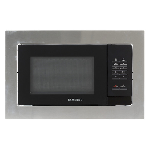 фото Микроволновая печь samsung mg20a7013at/bw 20л. 850вт серебристый/черный (встраиваемая)