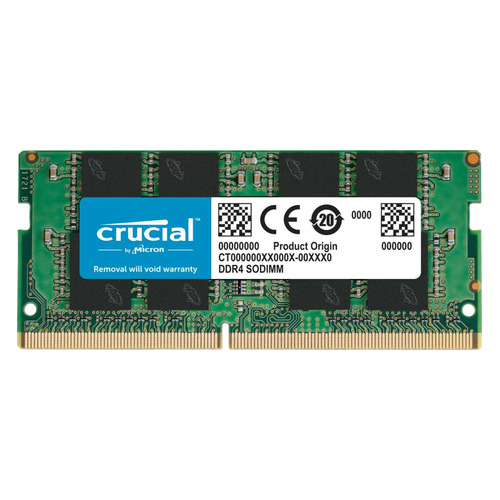 

Модуль памяти Crucial CT16G4SFD832A DDR4 - 16ГБ 3200, SO-DIMM, Ret, CT16G4SFD832A