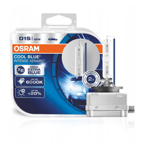 фото Лампа автомобильная ксеноновая osram 66140cbi-hcb, d1s, 85в, 35вт, 6000к, 2шт