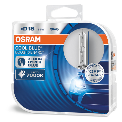 фото Лампа автомобильная ксеноновая osram 66140cbb-hcb, d1s, 85в, 35вт, 7000к, 2шт