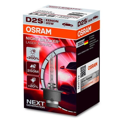 фото Лампа автом.ксенон. osram 66240xnl d2s 85в 35вт (упак.:1шт) 5000k