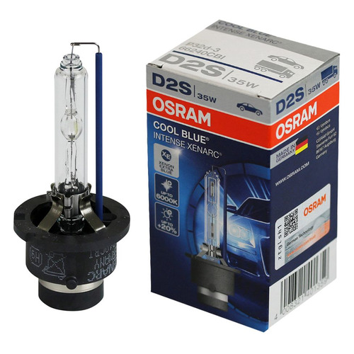 фото Лампа автомобильная ксеноновая osram 66240cbi, d2s, 85в, 35вт, 6000к, 1шт