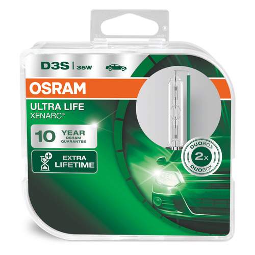 фото Лампа автомобильная ксеноновая osram 66340ult-hcb, d3s, 42в, 35вт, 4350к, 2шт