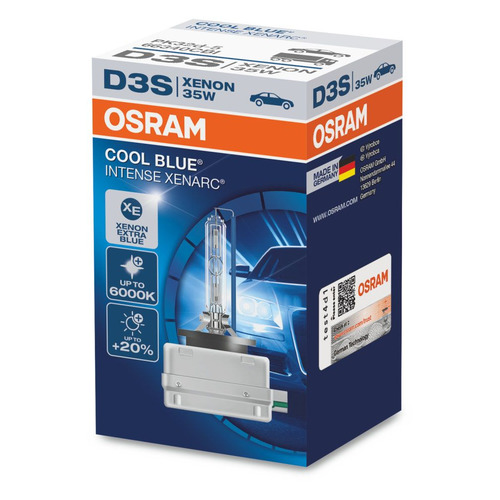 фото Лампа автомобильная ксеноновая osram 66340cbi, d3s, 42в, 35вт, 6000к, 1шт