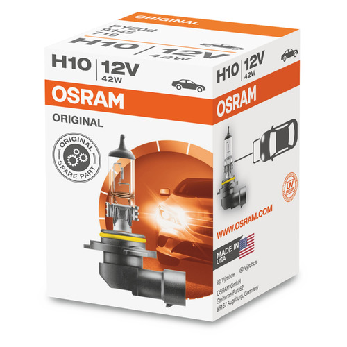 фото Лампа автом.галог. osram 9145 h10 12в 45вт (упак.:1шт)