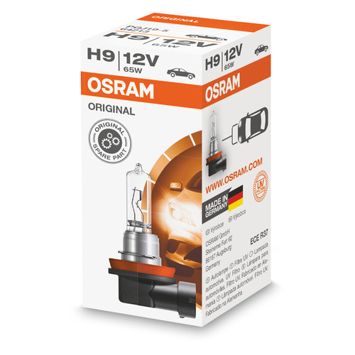 

Лампа автомобильная галогенная OSRAM 64213, H9, 12В, 65Вт, 1шт, 64213